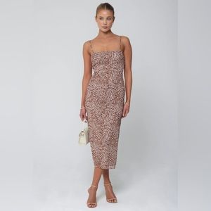 KIELE MESH DRESS IN DALLAS RESA X JOJO